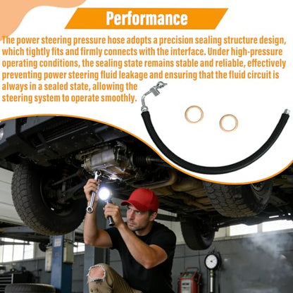 Power Steering Pressure Hose Compatible with Nissan Altima L4 2.5L