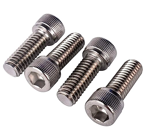 1/4-20 x 1-1/4" Allen Hex Socket Head Screw Bolt, 304 Stainless Steel 18-8, UNC Machine Full Thread, Pack of 20 - size: 1/4-20 x 1-1/4" (20 PCS)