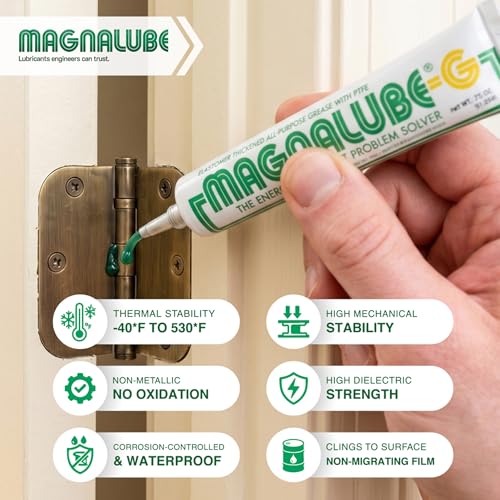 Magnalube-G All-Purpose PTFE Grease, Waterproof High-Temp - 0.75 oz Tube - size: 1