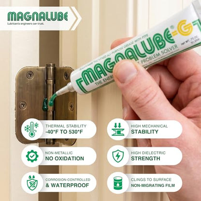 Magnalube-G All-Purpose PTFE Grease, Waterproof High-Temp - 0.75 oz Tube - size: 1