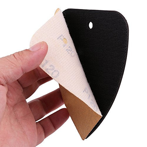 LotFancy Detail Sander Replacement Backing Pad # 577044-01, Pack of 8, for Black & Decker Mouse Sander MS500 - size: 8PCS