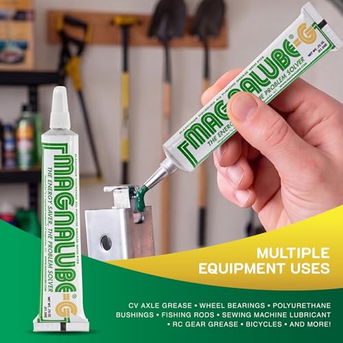 Magnalube-G All-Purpose PTFE Grease, Waterproof High-Temp - 0.75 oz Tube - size: 1