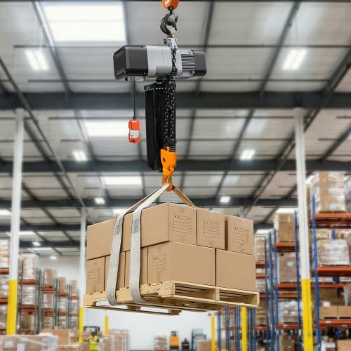 VEVOR 2-Speed 11000lbs Electric Chain Hoist, 30ft Lift Overhead Crane Hoist