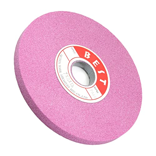Utoolmart Bench Grinding Wheels Chrome Corundum 60Grit for Surface Grinding 1pcs - size: 60#