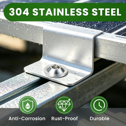 Mellewell M6 x 8mm Flanged Button Head Socket Cap Screw Bolts, 304 Stainless Steel 18-8, Allen Socket Drive, Bright Finish, Fully Threaded, Pack of 25 - color: Silver, size: M6-1.0 x 8mm