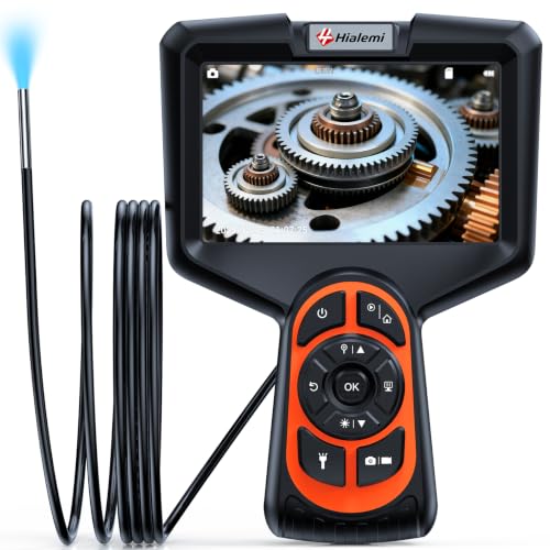 3.9mm Borescope Camera with Light, 5" Industrial Endoscope Camera