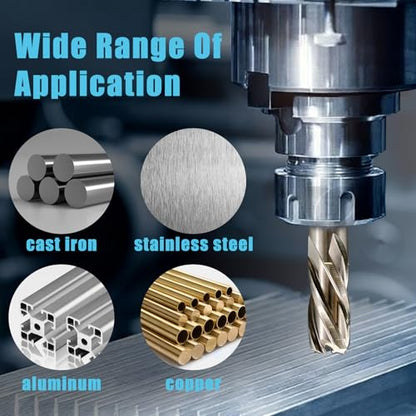 1PC M2 HSS Annular Cutter 3/4" Dia 1" Cutting Depth 3/4" Weldon Shank - size: 1-piece 3/4", style: HSS 1" Cutting Depth