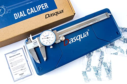 Dasqua 1332-4110 0-6" Machinist Grade Dial Caliper - size: 0-6"