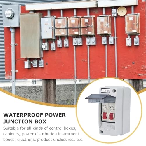 2 Way Distribution Box with Distribution Case for Outdoor (20A 32A) - color: 20A 32A