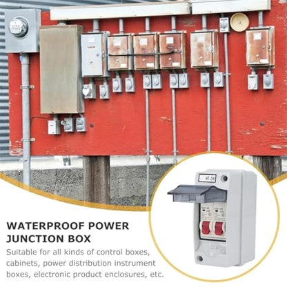 2 Way Distribution Box with Distribution Case for Outdoor (20A 32A) - color: 20A 32A