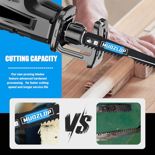 5Pack 9inch 6TPI Woodcutting Reciprocating Saw Blades Set - size: 6TPI/9 inch