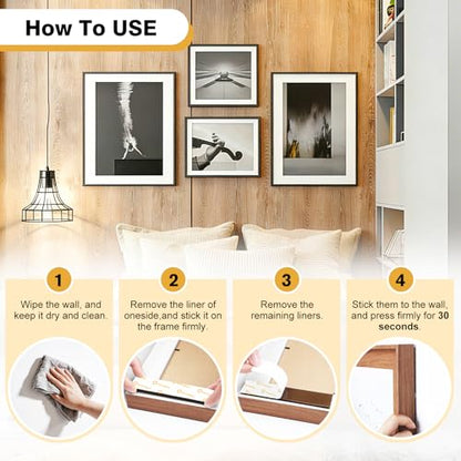 SummerBrite Hook and Loop Strips with Adhesive, Brown, 1 x 5 in, 20 Pairs - color: Brown, size: 1x5 IN 20 Pairs
