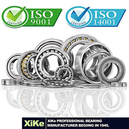 XiKe 1 Set Fits for 25mm Axles Trailer Wheel Hub Bearings Kit, 30205 Bearings and Seal TC 30x52x10mm, Rotary Quiet High Speed and Durable for Tapered Roller Bearings. - size: 30205, style: 1 Set