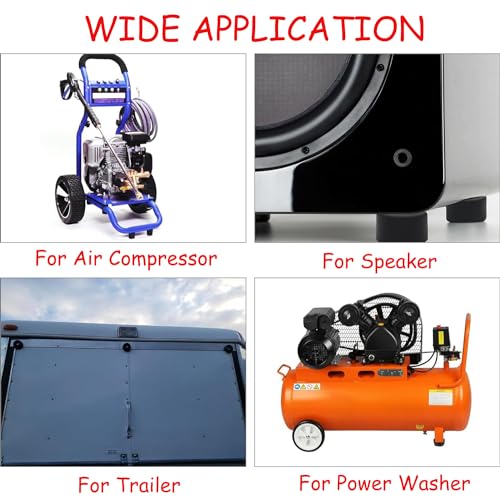 bizhala 4PCS 192310GS Air Compressor Isolator Rubber Feet Foot Mount Compatible for Coleman Powermate Sanborn 094-0026 E106661 for Many Compressors Generators Pressure Washers Anti Vibration Foot Pad