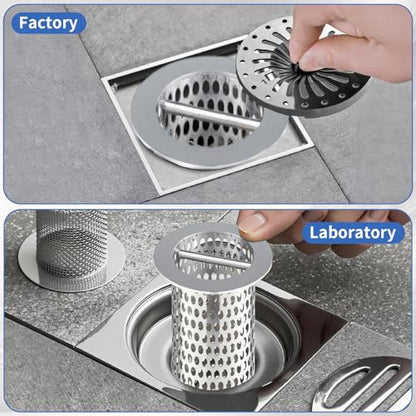 4" Floor Drain Strainer, osseph 316 Stainless Steel - size: 4" Tall x 4" Diameter