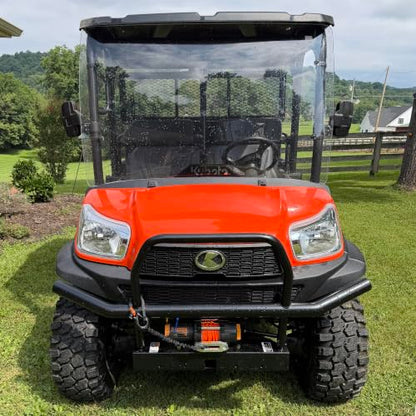 ORCISH 4500 LB 12V Electric Winch, ATV/UTV Winch Kit with Synthetic Rope - size: 4500 lb