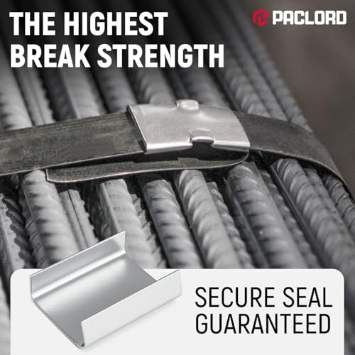 3/4" Open Seals for Steel Strapping, Pack of 250 - size: Pack of 250