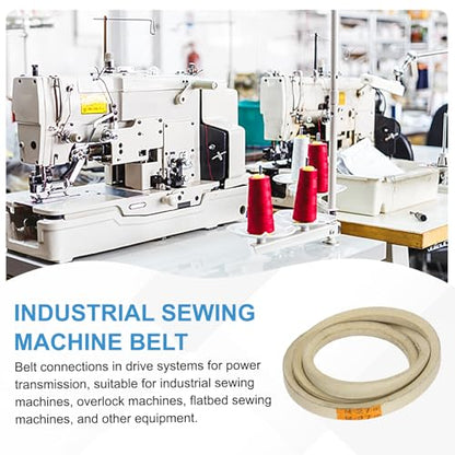 uxcell 4Pcs M27 Industrial Sewing Machine Belt 29.1" Outer Girth Rubber - size: M27