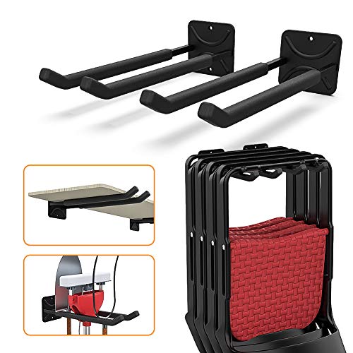 TORACK Garage Hooks Heavy Duty Tool Organizer, Wall Mount Hanger Rack - size: 2-Pack 12.4" Heavy Hooks