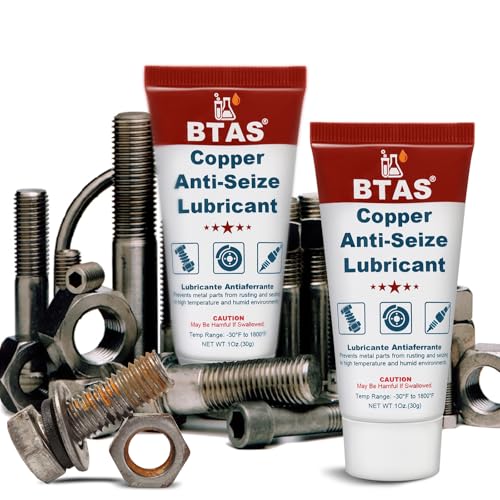 BTAS Copper Anti Seize Thread Lubricant High Temp Never Seize Grease 1 Oz - size: 1 oz (1 Pcs)