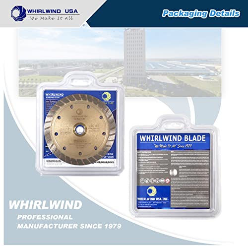 LSC 4.5 inch Dry or Wet Cutting General Purpose Continuous Turbo Angle Grinder Diamond Saw Blades for Concrete Masonry Brick Stone(4.5) - size: 4.5" LSC