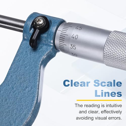 HARFINGTON Metric Outside Micrometer 50-75mm Range +/-0.01mm Accuracy - size: 50-75mm