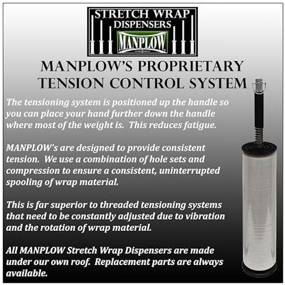 SWD4500 Extra Long Handle Stretch Wrap Dispenser (1)