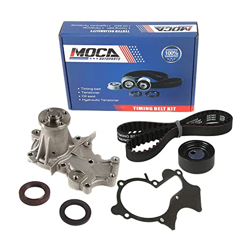 MOCA Timing Belt Water Pump Kit for 89-95 Geo Tracker & Suzuki Sidekick 1.6L L4 SOHC Only for 8-Valves engines
