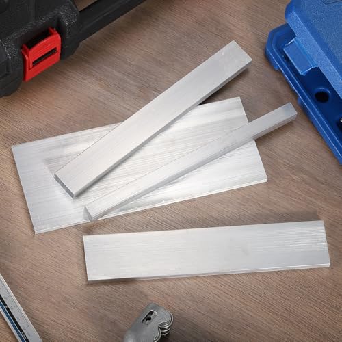 MECCANIXITY Square Aluminum Flat Bar, 1/2" Thick 3" Width 8" Length 6061 Aluminum Flat Plate, 12 x 75 x 203mm T6511 Solid New Mill Stock for Industrial - size: 1/2" T x 3" W x 8" L