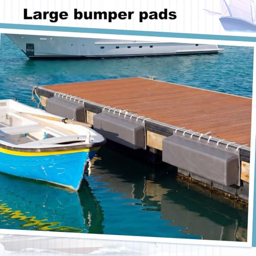 Boat Dock Bumpers Heavy-Duty Marine - color: Gray, size: 35.8 x 6 x 3.5"