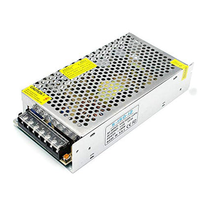inShareplus 12V 12.5A 150W, DC Universal Regulated Switching Power Supply, 100-240V AC to DC 12 Volt LED Driver, Converter, Transformer for LED Strip Light, Computer Project - style: 12V 150W