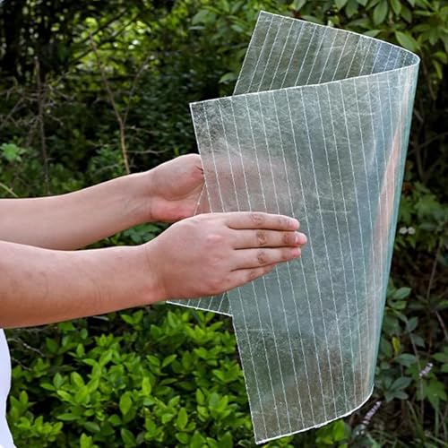 Clear Polycarbonate Sheet, 4x16.4ft Rainproof Roofing Panel - size: 4x16.4ft
