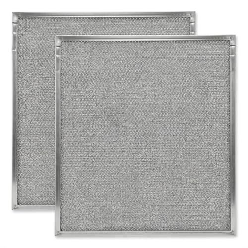 Filter Everything Reusable Air Filter 16x19x1/8, Part Number 917763 Nordyne Replacement, Aluminum HVAC & Furnace Washable Air Filter, Durable & Reusable Premium Replacement Set, 2 Pack - size: 19" x 16" x 1/8"