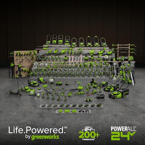 Greenworks 24V 3/8" Brushless Cordless Impact Wrench, 2.0Ah Battery and Compact Charger Included - style: 2Ah Kit