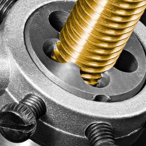 uxcell Round Threading Die M14 x 1.0 Metric Thread Left Hand Screw Cutting Fixed Dies, Alloy Tool Steel Tapping Repair Tool