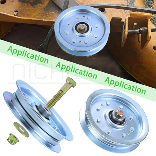 756-04129B Idler Pulley for Cub Cadet 42" 50" RZT 50 LTX1040 Deck - color: A04 1x756-04129B White