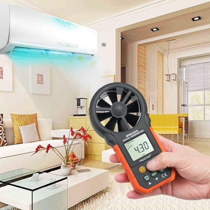 Proster Digital Anemometer Handheld Wind Speed Meter CFM 5Units Backlight