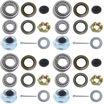 iBroPrat 4Sets 5200-6000 lb LB Boat Trailer Axle 25580 15123 Bearing Kits