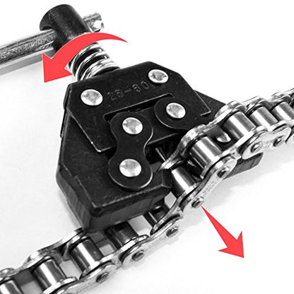 Jeremywell Roller Chain Breaker Fits #60, 80, 100, 12B, 16B, 20B, C2040, C2042, C2050, C2052, A2040, A2050 Roller Chain, Detacher Cutter - style: Chain Breaker