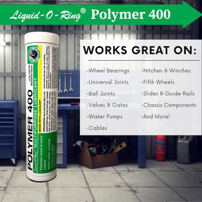 Polymer 400 NLGI 2 Lithium Complex Multi-Purpose Grease -14oz