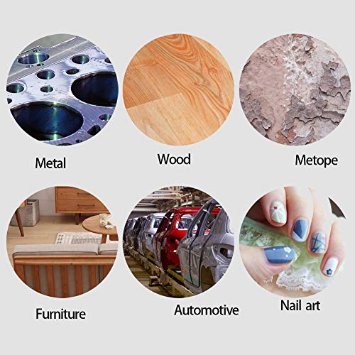 MAXAMN 1000 Grit Sandpaper, 10Pcs 9 x11 Wet Dry Sandpaper Sheets, for Wood