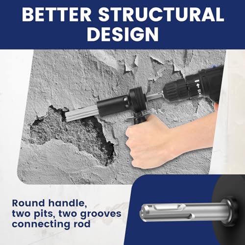 Electric Needle Scaler SDS Plus Attachment with Handle Needle Scaler