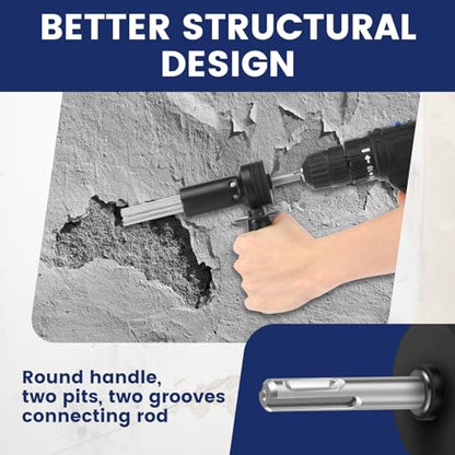 Electric Needle Scaler SDS Plus Attachment with Handle Needle Scaler