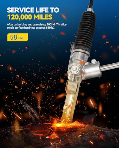 PHILTOP Power Steering Rack and Pinion Assembly for 2011-2013 Mazda 2 - size: 1G-2007 Mazda 2