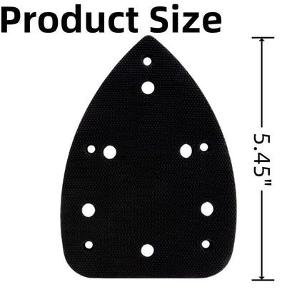 2 Pack Mouse Sander Replacement Pads with 50pcs Sandpaper