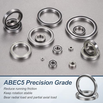 uxcell 8Pcs 684ZZ 4mmx9mmx4mm Deep Groove Ball Bearings ABEC5 - size: 684ZZ 4mmx9mmx4mm