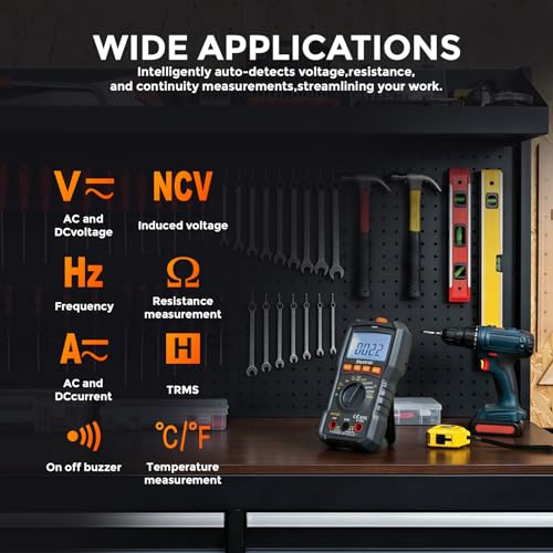 EJ8010 TRMS 5999 Counts Auto-Ranging Digital Multimeter