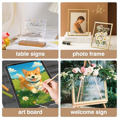 2 Pack 24" x 36" Plexiglass Sheets 1/8 inch Thick (3mm) - size: 24" x 36", 3mm Thick