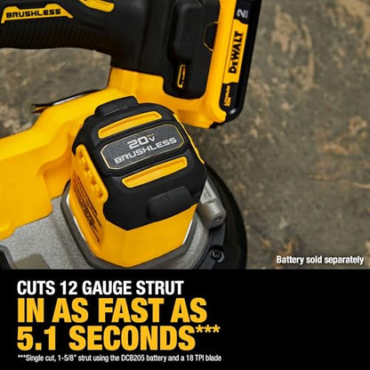 20V MAX XR Dual Trigger Mid-Size Bandsaw (Tool Only) (DCS379BLR)