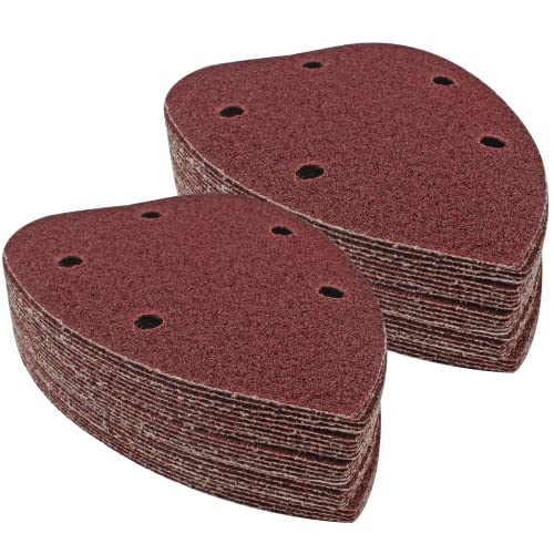 Mouse Detail Sander Sandpaper, 40 Grit, 140mm, 25 Pcs - size: 40 Grit - 25 Pcs